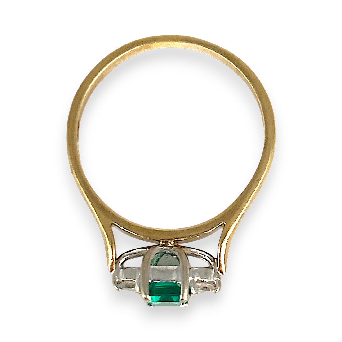 GOLD DEAL | 9ct Gold Emerald Elegance Ring Valuation $1,550