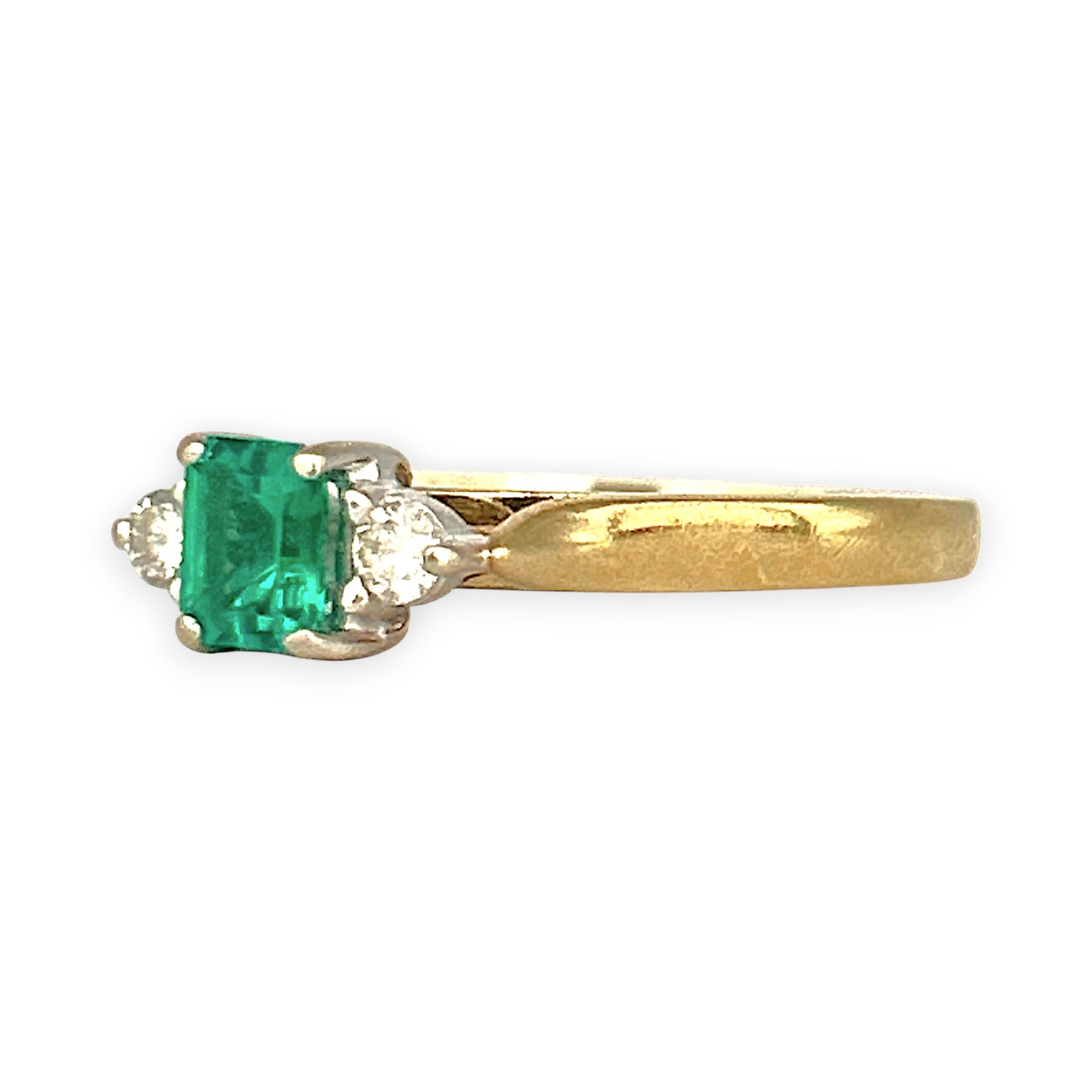 GOLD DEAL | 9ct Gold Emerald Elegance Ring Valuation $1,550