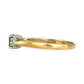 GOLD DEAL | 9ct Gold Emerald Elegance Ring Valuation $1,550