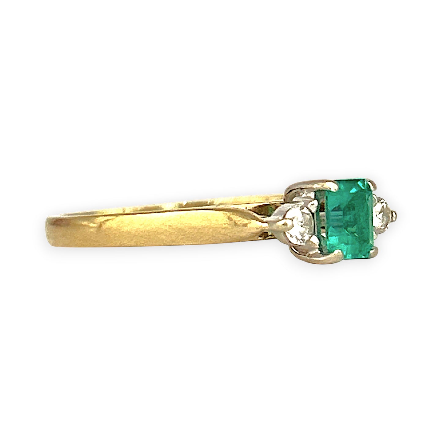 GOLD DEAL | 9ct Gold Emerald Elegance Ring Valuation $1,550
