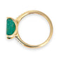 GOLD DEAL | 9ct (9K) Gold Regal Radiant Emerald & Diamond Dress Ring Valuation $3,300