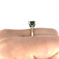 GOLD DEAL | 9ct (9K) Gold Regal Radiant Emerald & Diamond Dress Ring Valuation $3,300