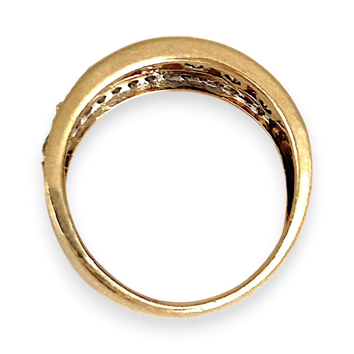 GOLD DEAL | 10ct (10K) Gold Michael Hill Regalia Swirl Diamond Ring Valuation $3,300