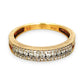 XMAS DEAL | 10kt Gold Michael Hill Radiance Eternity Band Valuation $2,200