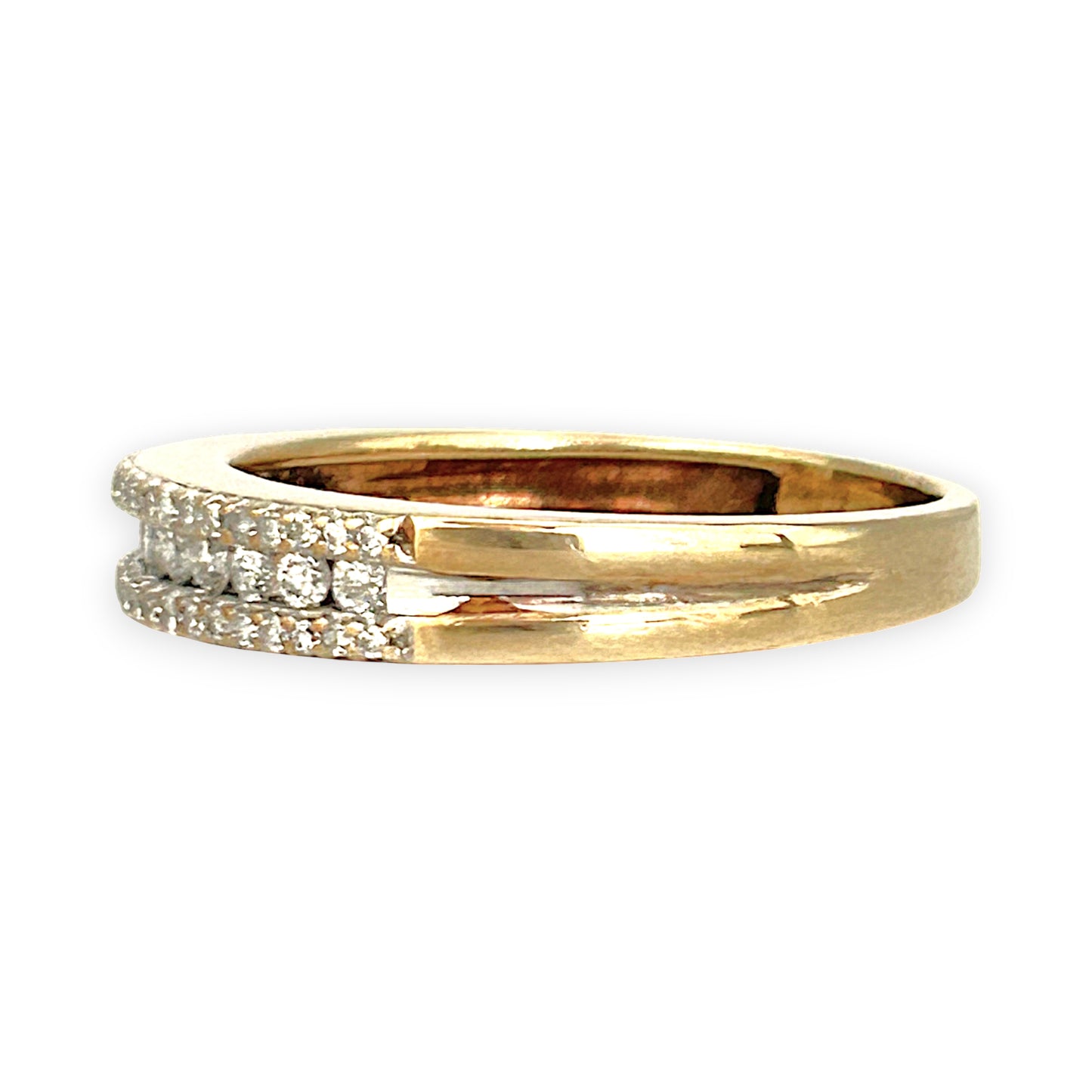 XMAS DEAL | 10kt Gold Michael Hill Radiance Eternity Band Valuation $2,200