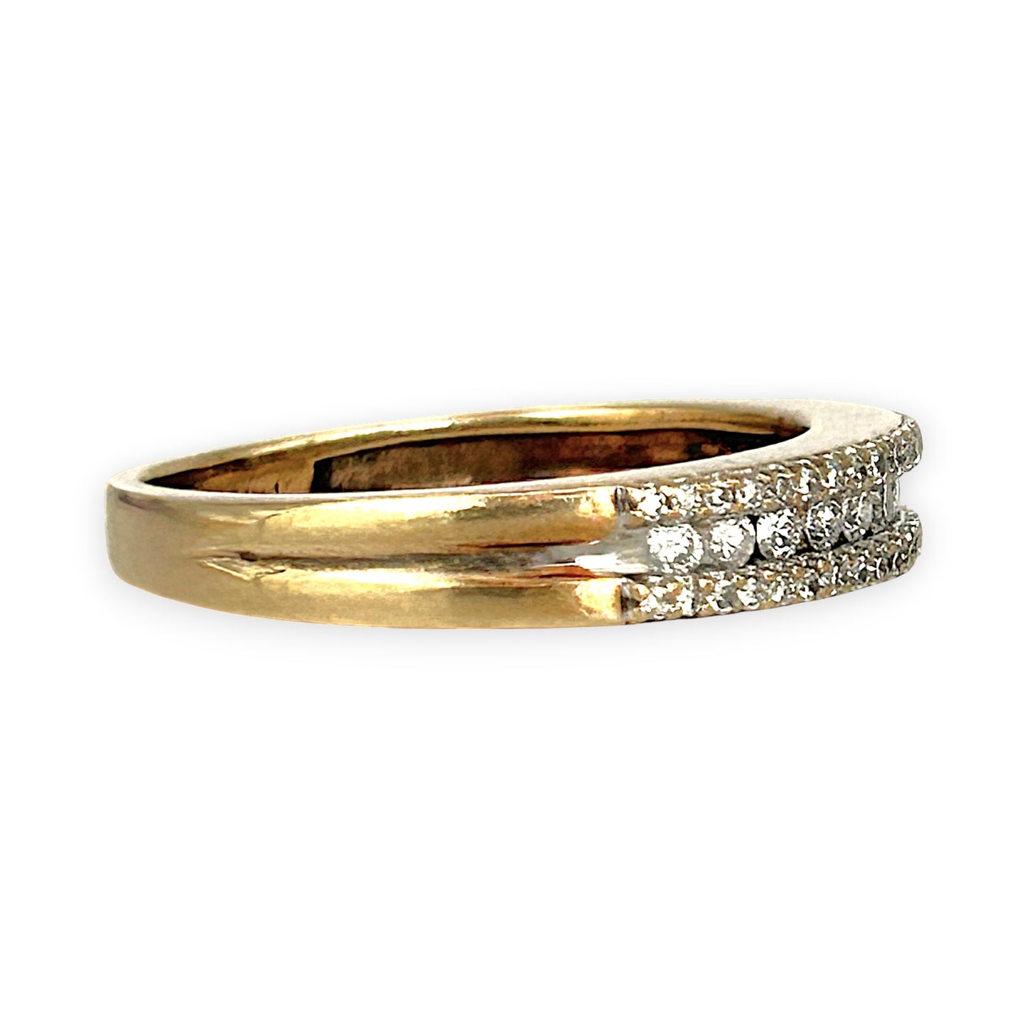 XMAS DEAL | 10kt Gold Michael Hill Radiance Eternity Band Valuation $2,200