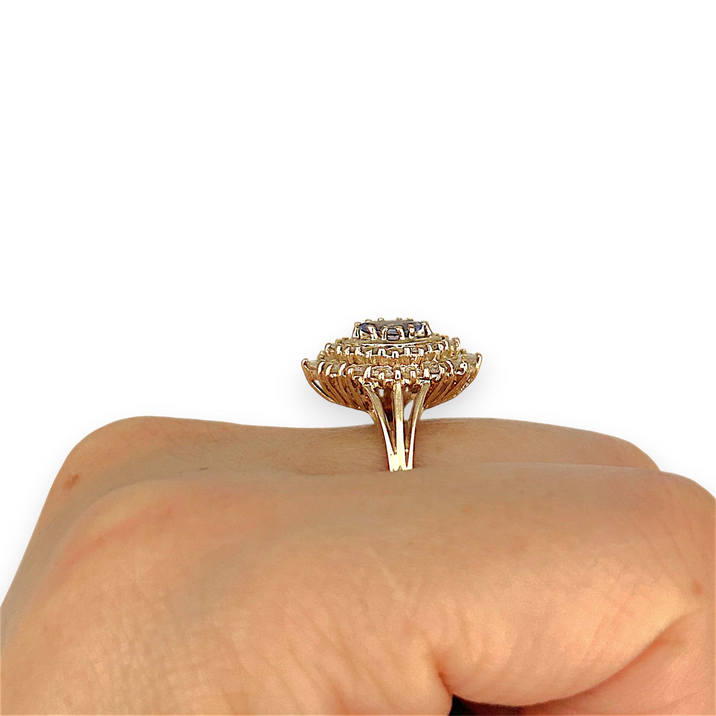 XMAS DEAL | 14kt Gold Tanzanite Royale Ring Valuation $3,600