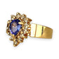 GOLD DEAL | 14ct (14K) Gold Royal Mirage Tanzanite & Diamond Ring Valuation $3,750