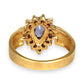 GOLD DEAL | 14ct (14K) Gold Royal Mirage Tanzanite & Diamond Ring Valuation $3,750
