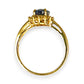 XMAS DEAL | 14kt Gold Sapphire Serenade Ring Valuation $1,975