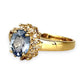 XMAS DEAL | 14kt Gold Sapphire Serenade Ring Valuation $1,975