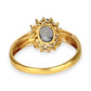 XMAS DEAL | 14kt Gold Sapphire Serenade Ring Valuation $1,975