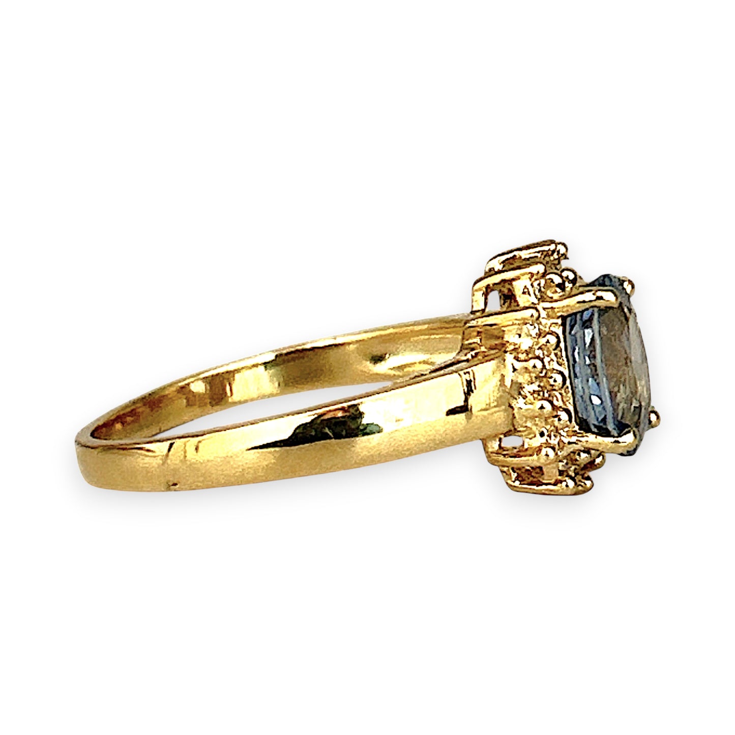 XMAS DEAL | 14kt Gold Sapphire Serenade Ring Valuation $1,975