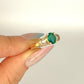 XMAS DEAL | 18kt Gold Emerald Elegance Ring Valuation $4,500