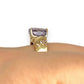XMAS DEAL | 18kt Gold Violet Royale Ring with Sapphire Valuation $6,400