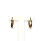 GOLD DEAL | 9ct Gold Claddagh Hoop Earrings – Symbols of Love, Loyalty & Friendship