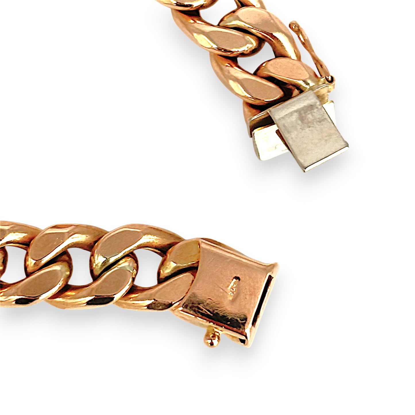 GOLD DEAL | 9ct Gold Dominion Solid Curb Bracelet-Refurbished