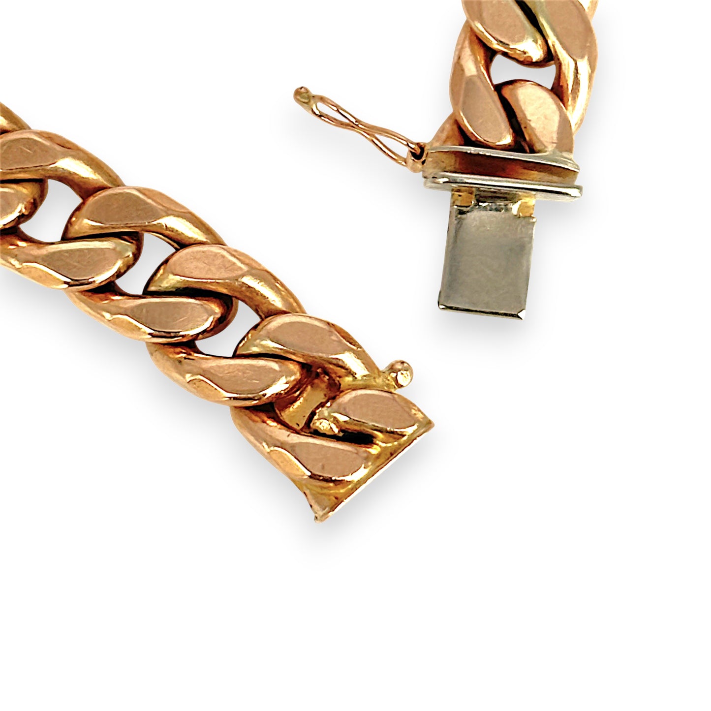 GOLD DEAL | 9ct Gold Dominion Solid Curb Bracelet-Refurbished