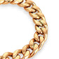 GOLD DEAL | 9ct Gold Dominion Solid Curb Bracelet-Refurbished