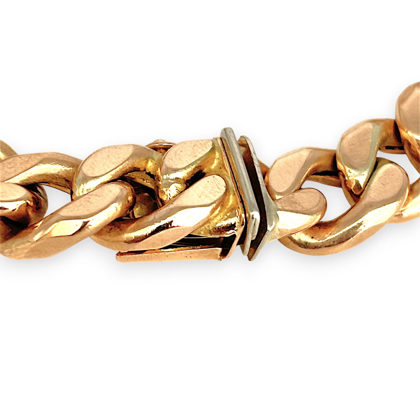 GOLD DEAL | 9ct Gold Dominion Solid Curb Bracelet-Refurbished
