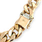 GOLD DEAL | 9ct Gold Dominion Solid Curb Bracelet-Refurbished