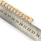 GOLD DEAL | 9ct Gold Dominion Solid Curb Bracelet-Refurbished