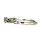 GOLD DEAL | 10ct (10k) White Gold Aurora Solitaire Ring Valuation $3,200