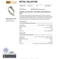 GOLD DEAL | 10ct (10k) White Gold Aurora Solitaire Ring Valuation $3,200