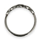 GOLD DEAL | 9ct White Gold Vintage-Inspired Diamond Marquise Band