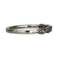 GOLD DEAL | 9ct White Gold Vintage-Inspired Diamond Marquise Band