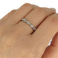 GOLD DEAL | 9ct White Gold Vintage-Inspired Diamond Marquise Band