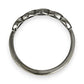 GOLD DEAL | 9ct White Gold Diamond Ring with Vintage Marquise Rhythm