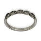 GOLD DEAL | 9ct White Gold Diamond Ring with Vintage Marquise Rhythm