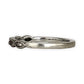 GOLD DEAL | 9ct White Gold Diamond Ring with Vintage Marquise Rhythm