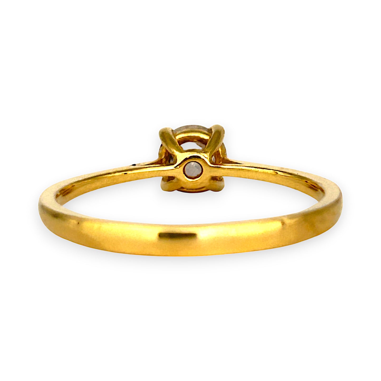 GOLD DEAL | 22K Gold Ring with Radiant CZ