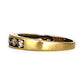 GOLD DEAL | 9ct Gold Classic Channel-Set Diamond Band Ring Size N