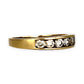 GOLD DEAL | 9ct Gold Classic Channel-Set Diamond Band Ring Size N
