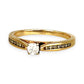 GOLD DEAL | 9ct (9K) Gold Majestic Diamond Pavé-Set Ring