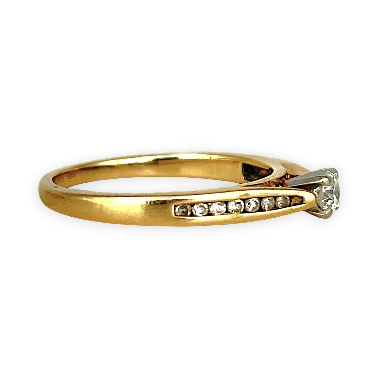 GOLD DEAL | 9ct (9K) Gold Majestic Diamond Pavé-Set Ring