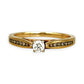 GOLD DEAL | 9ct (9K) Gold Majestic Diamond Pavé-Set Ring