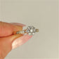 GOLD DEAL | 9ct (9K) Gold Diamond Floral Cluster Ring Valuation TDW 0.70ct $3,000
