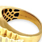 GOLD DEAL | 10ct (10K) Y/W Gold MICHAEL HILL Regal Grid Diamond 1.00ct Statement Ring