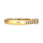 GOLD DEAL | 10ct (10K) Gold MICHALE HILL Solitaire Diamond Ring Size K 1/2