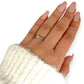 GOLD DEAL | 10ct (10K) Gold MICHALE HILL Solitaire Diamond Ring Size K 1/2