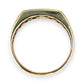 GOLD DEAL | 10ct (10K) Gold MICHAEL HILL Triple Row Diamond 0.50ct Ring Valuation $3,629