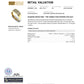 GOLD DEAL | 10ct (10K) Gold MICHAEL HILL Triple Row Diamond 0.50ct Ring Valuation $3,629