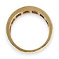 GOLD DEAL | 10ct (10K) Gold Michael Hill Diamond Eternity Ring Size O