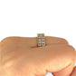 GOLD DEAL | 10ct (10K) Gold Michael Hill Diamond Eternity Ring Size O