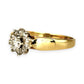 GOLD DEAL | 18ct (18K) Gold Cluster Diamond 0.48ct Ring Valuation $4,400