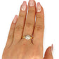 GOLD DEAL | 18ct (18K) Gold Cluster Diamond 0.48ct Ring Valuation $4,400